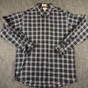 Viyella Men's Long‎ Sleeve Plaid Casual Shirt - Large #951